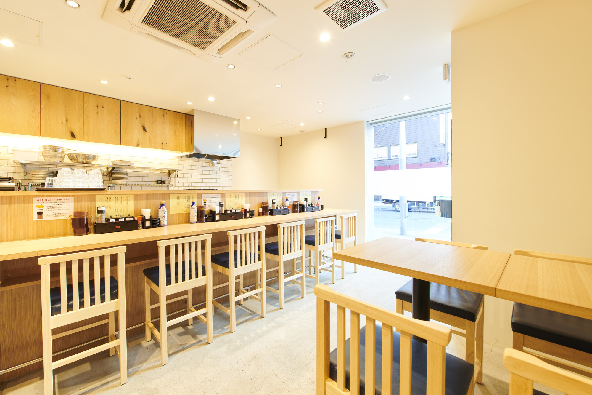 札幌　とんかつ檍札幌本店　内観